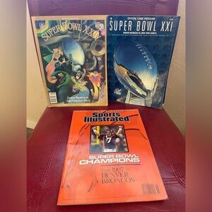 Sports Illustrated Super Bowl Champions magazine Cover Denver broncos